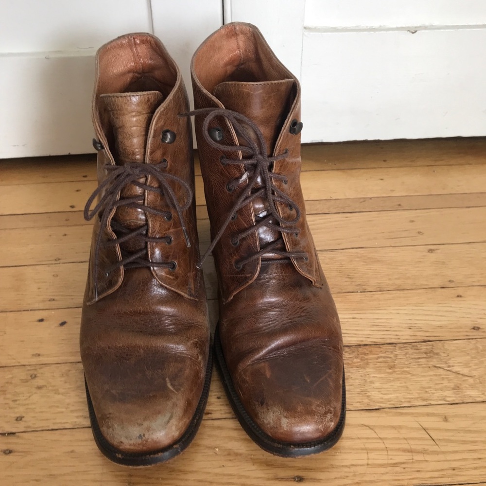 Vintage Italian leather boots